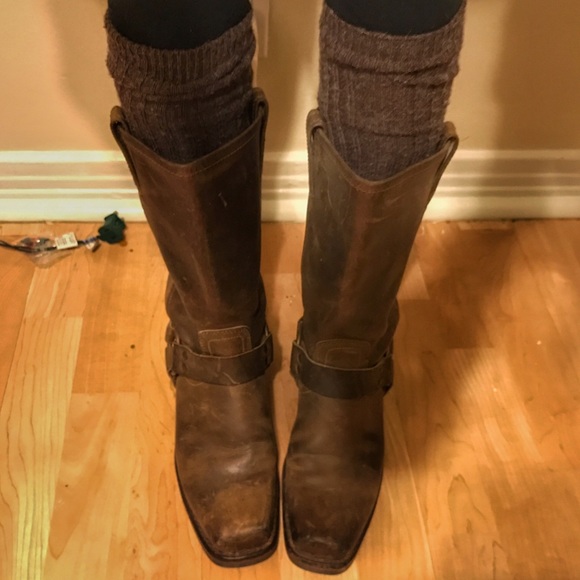 Frye harness boots size 7 - Picture 2 of 4
